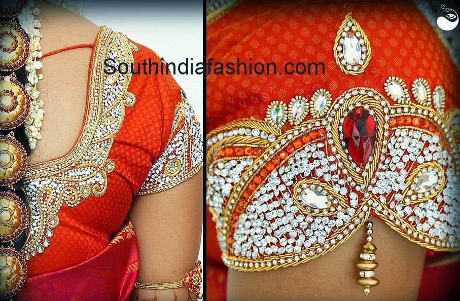 kundan work blouse