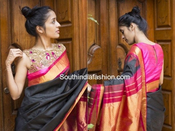 Trendy Cut Work Blouses by House of Blouse photo Trendy Cut Work Blouses by House of Blouse