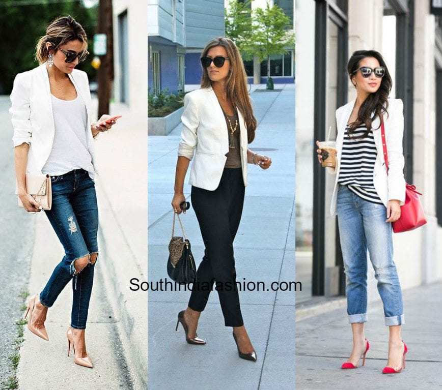 How to Wear Jeans to Work South India Fashion