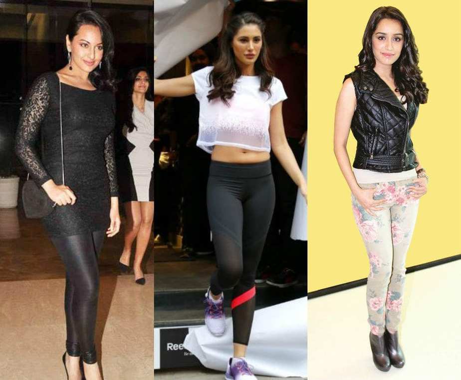 Image result for bollywood divas wearing leggings october 2016