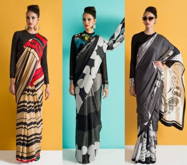 Image result for cartoon print sarees