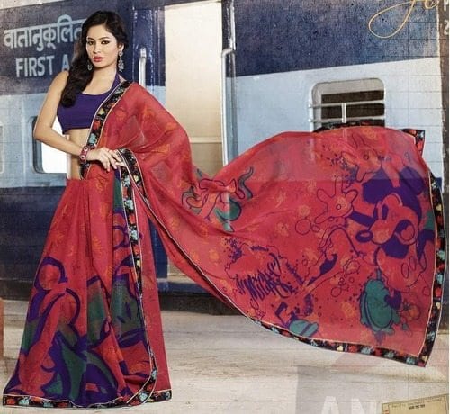 Comics On Sarees - Telugu Fashion News For Women