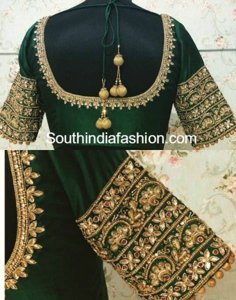 beautiful hand embroidered blouse designs for wedding silk blouse design 2017 latest images for silk sarees