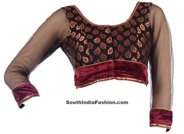 brocade sleeves design