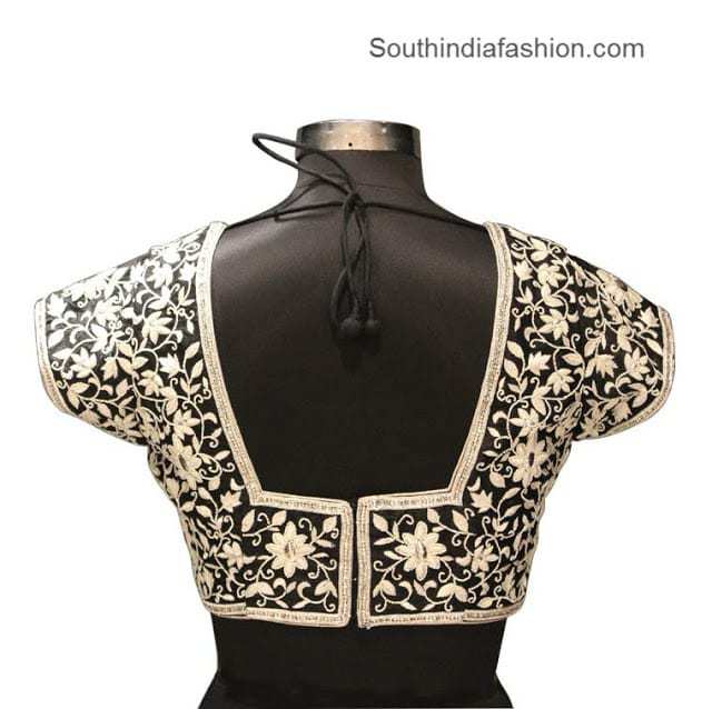 designer saree blouse