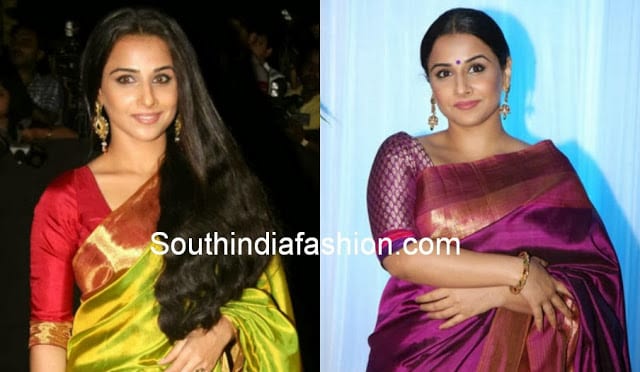 blouse models for silk sarees