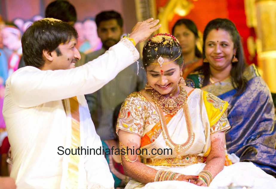 South Indian Celebrities Wedding Photos – South India Fashion