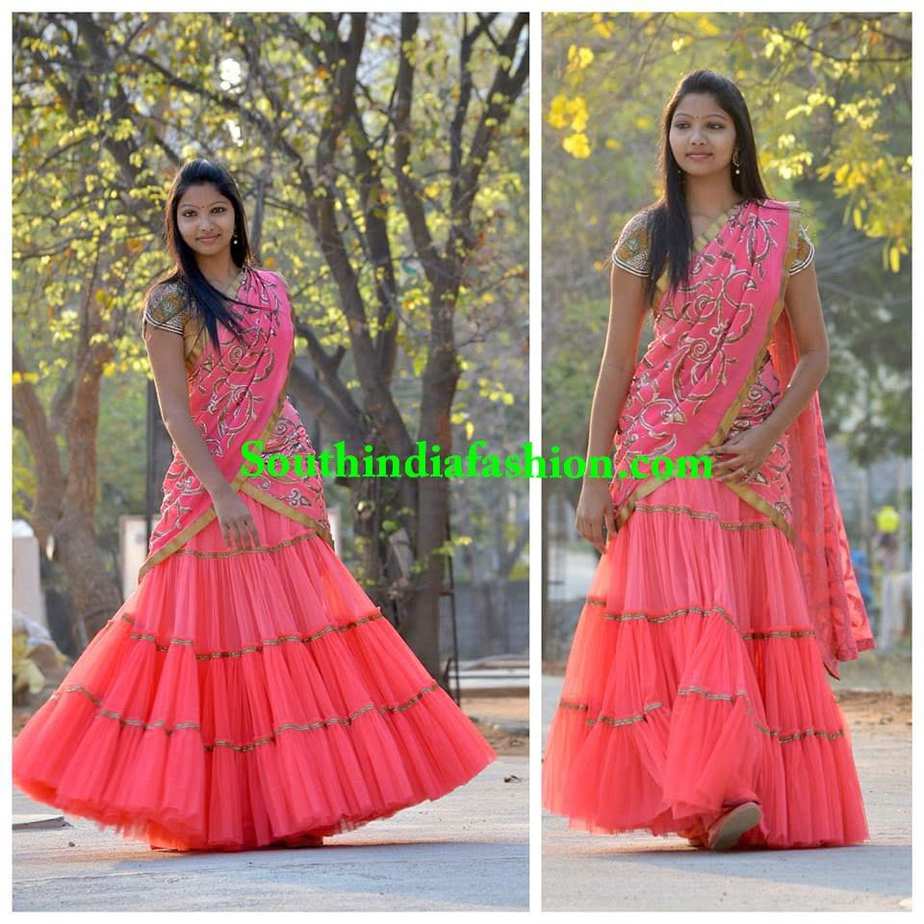 Long Dresses made out of old and Damaged Sarees LongDresses