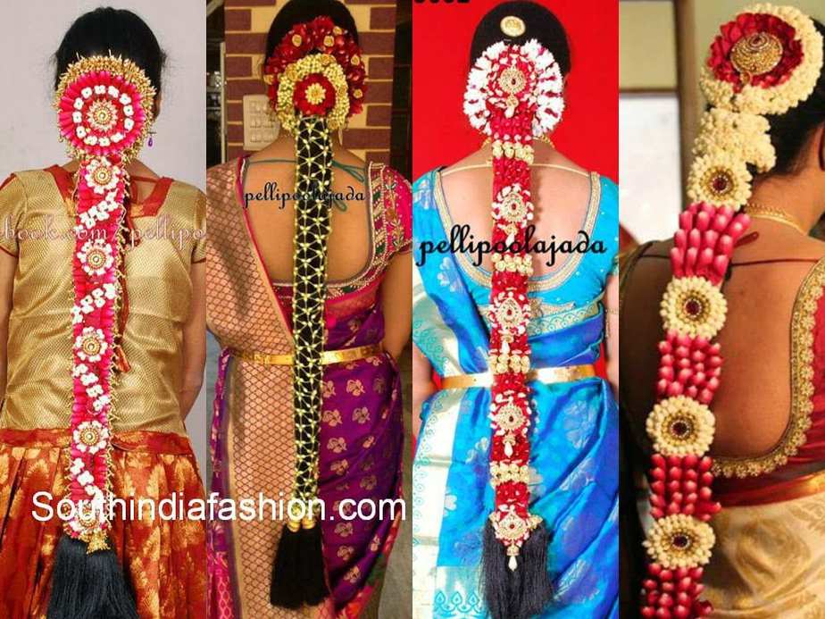 South Indian Floral Bridal Hair Styles – South India Fashion South Indian Floral Bridal Hair Styles – South India Fashion