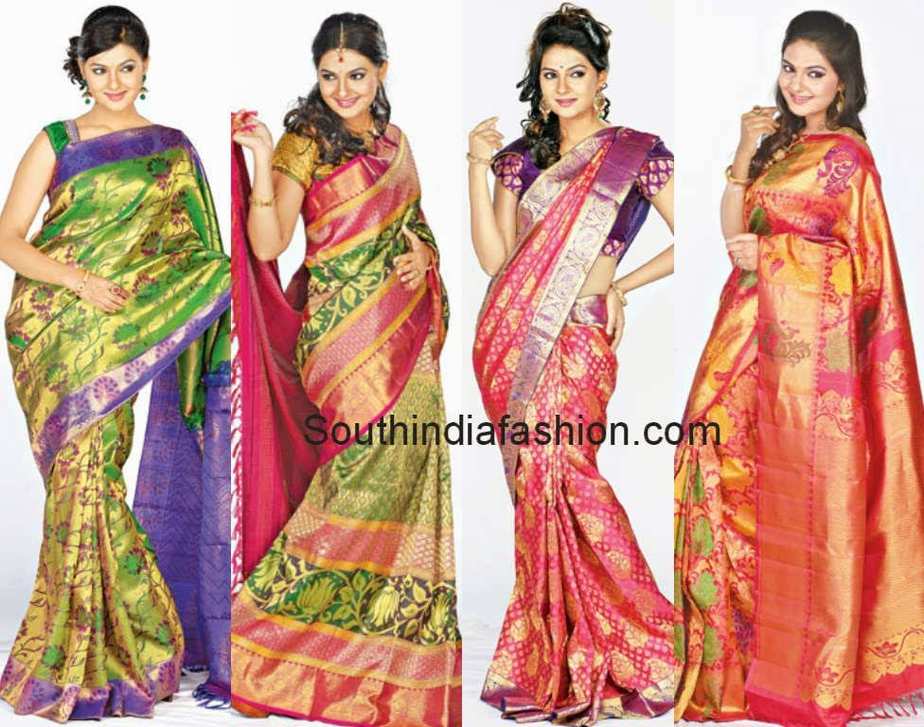 Kalanjali Kanchi Pattu Sarees – South 