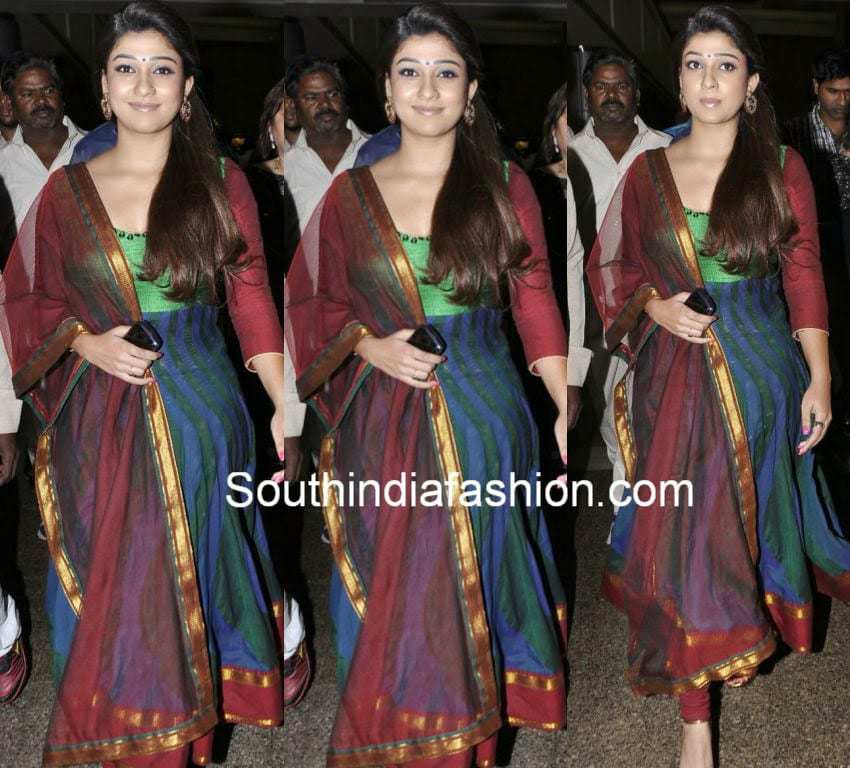 nayanthara lehenga