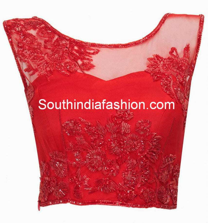 Cut Dana Work Blouse – South India Fashion