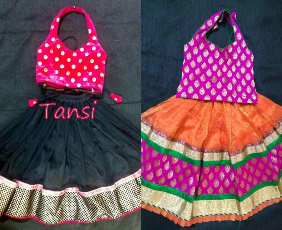 lehenga blouse designs 2020 for kids