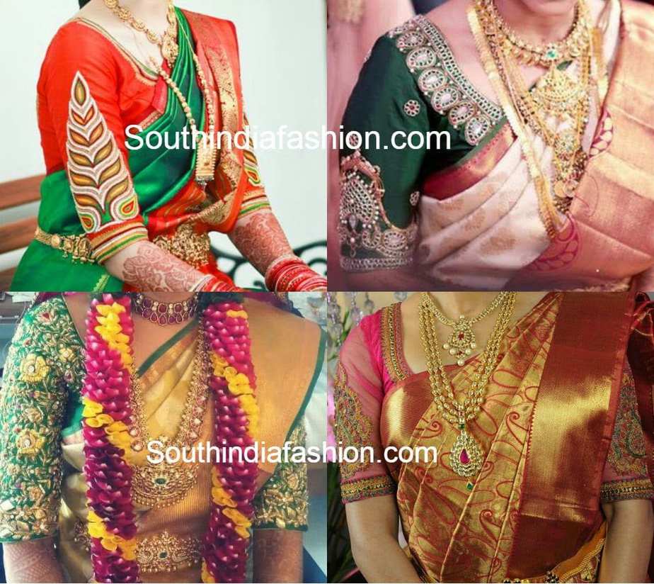 Wedding Saree Blouse Designs –South India Fashion