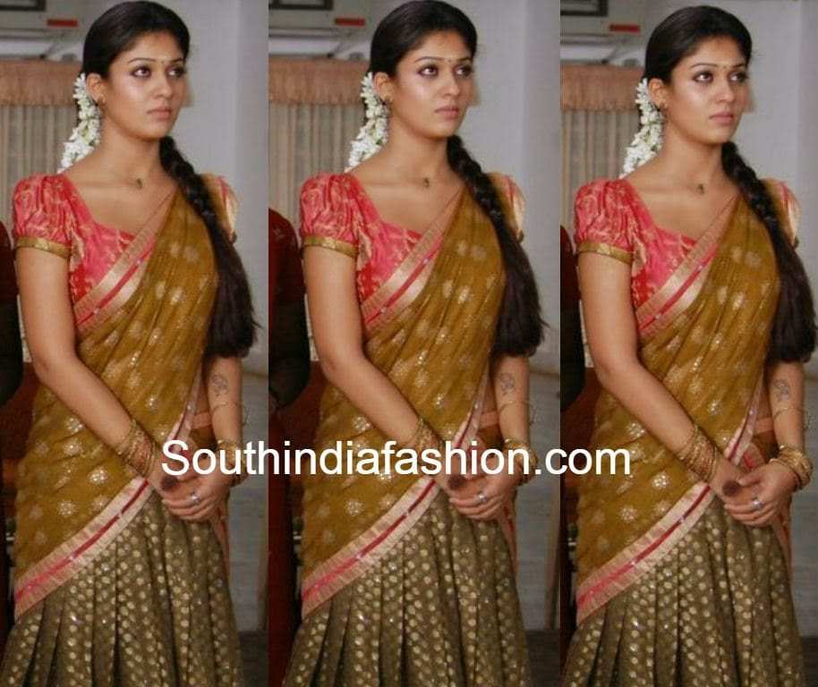 nayanthara lehenga