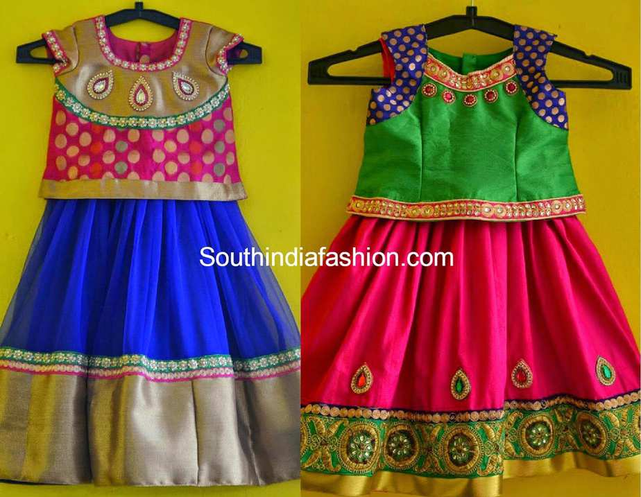 kids lehenga blouse designs