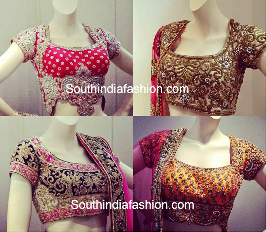 Heavy Work Blouse Designs – South India Fashion