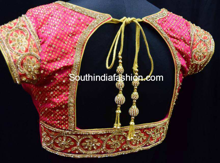 Kata padrachi blouse sales design