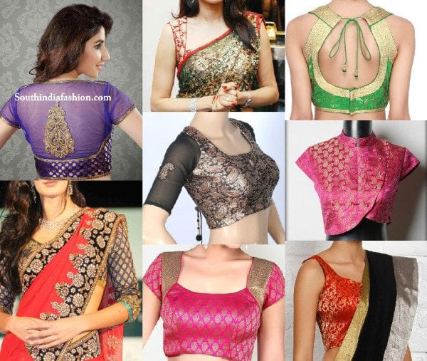 Brocade Blouse Designs