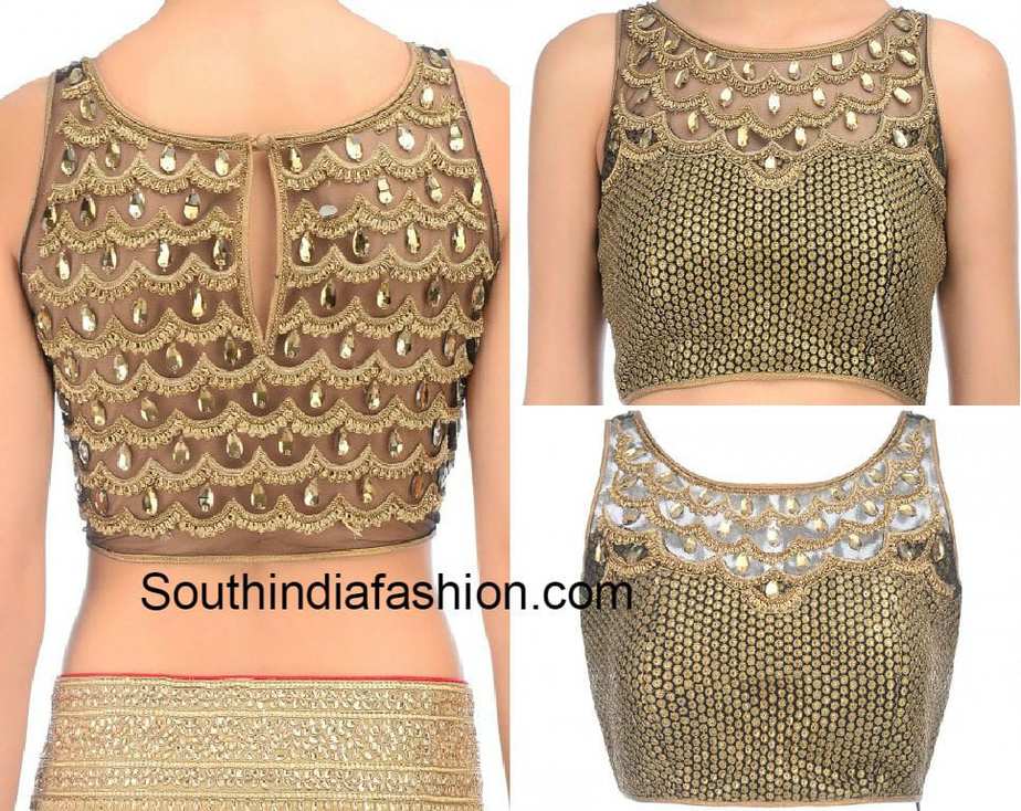 Boat Neck Blouse Designs: Top 10 Boat Neck Patterns –South India Fashion