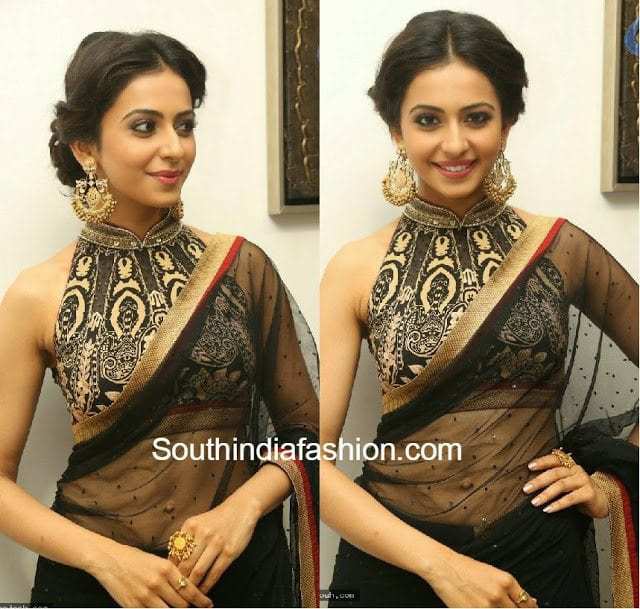 Designer high neck blouses sale