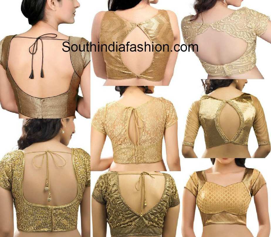 readymade_gold_blouse_designs