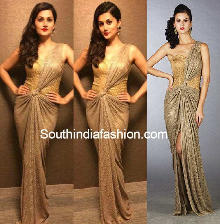 Tapsee at TANA Conference 2015 – South India Fashion