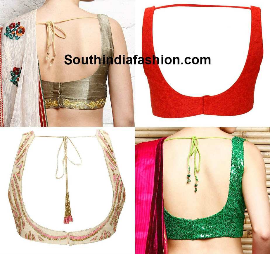 Blouse Neck Designs – South India Fashion