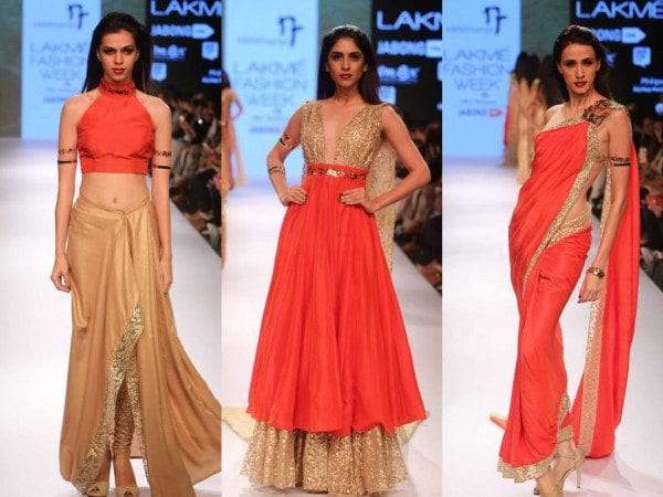 Nikhil Thampi Lakme Fashion Week 2015 winter festive