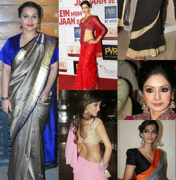 10 Ways to Wear Saree Pallu in Different Styles | Makeupandbeauty.com