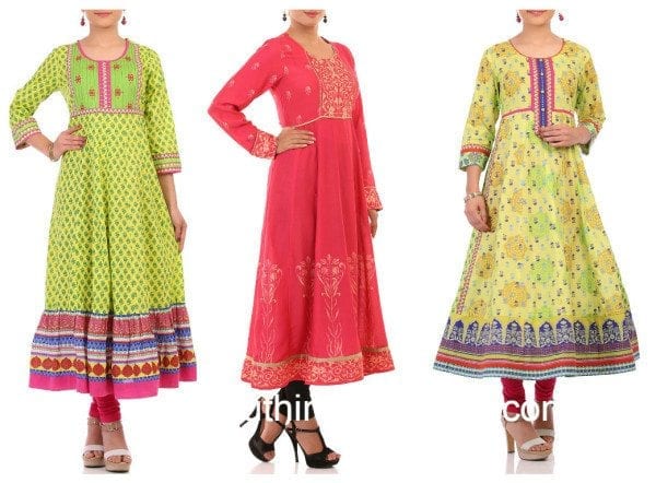 Rangriti kurtis collection