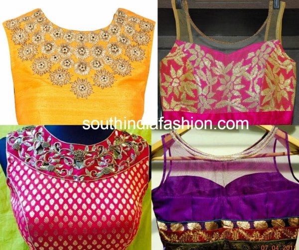 Quirky and Offbeat Sleeveless Blouse Designs You Should Try Out!