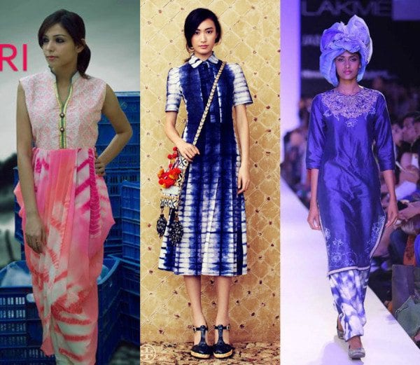 Indo Western Outfits In Shibori