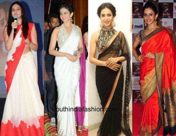 Rakul Preet Singh in Sarees