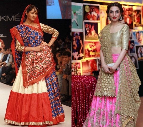 6 Most Comfortable Lehenga Dupatta Draping Styles South India