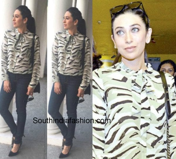 Karisma Kapoor in Reiss and Chanel