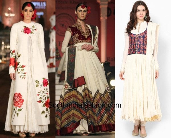 Rohit Bal Anarkalis with jackets