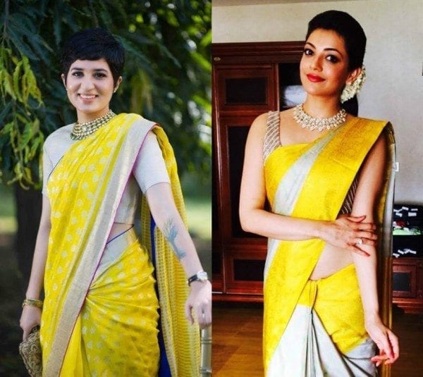 Yellow sarees