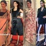 5 Super Stylish looks by Deepika Padukone at Bajirao Mastani promotions!!