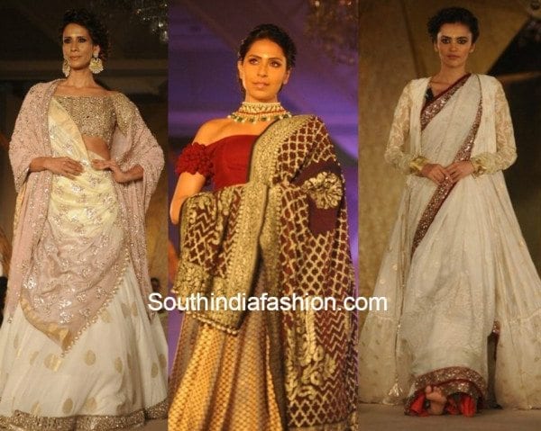 Manish Malhotra collection displayed at the Sahachari foundation 