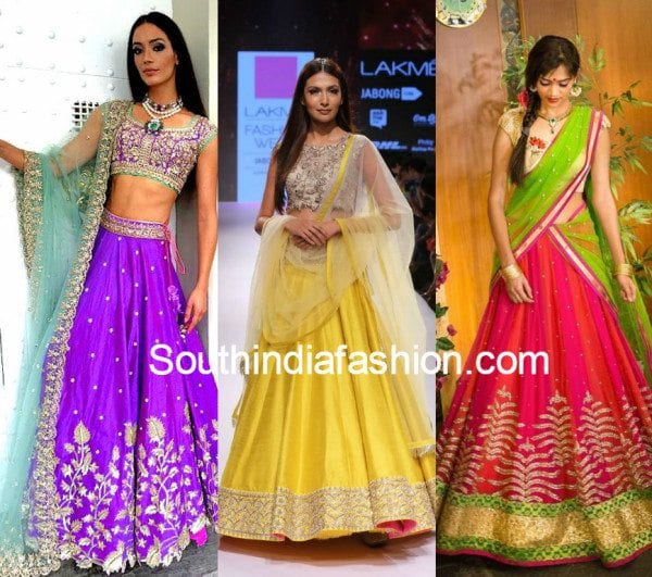 Wedding Outfits - Half Sarees