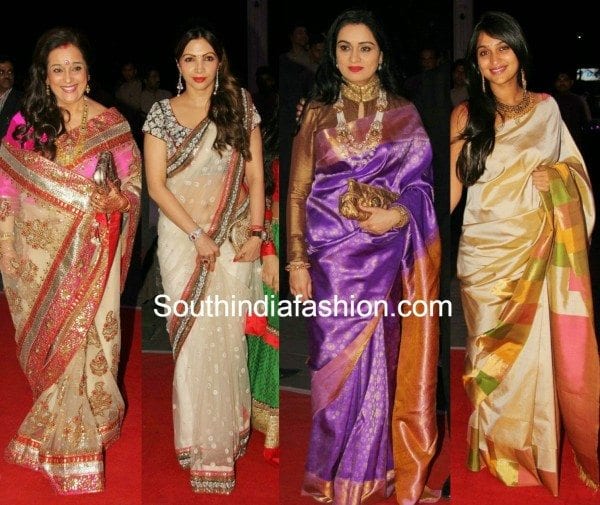 celebrity_sarees_at_kushsinha_wedding_reception