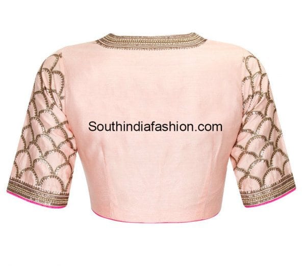 elbow length blouse designs