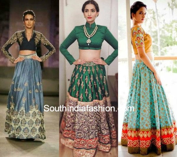 Crop Top Lehengas 3