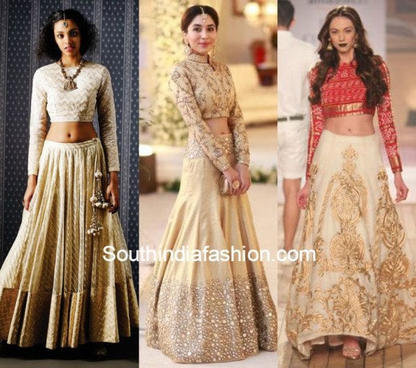 Crop Top Lehengas 4