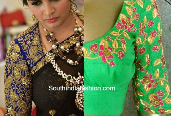 maggam_work_blouse_for_silk_sarees