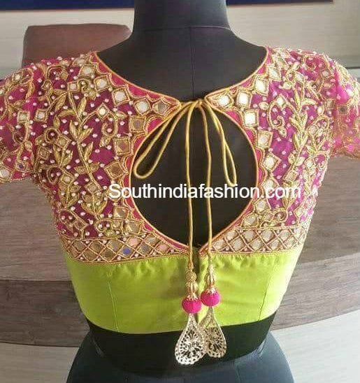 Maggam Work Blouse Designs – South India Fashion