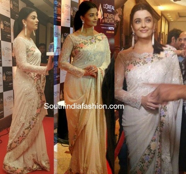 aishwarya_rai_white_manishmalhotra_saree_womenofworth_awards_2016