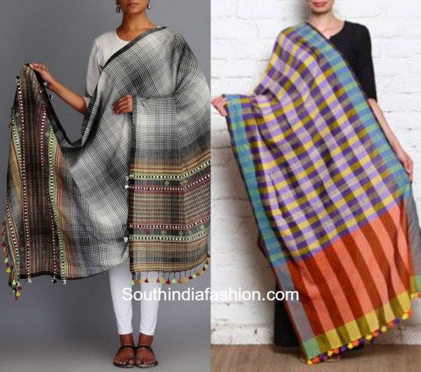 Checkered Dupatta