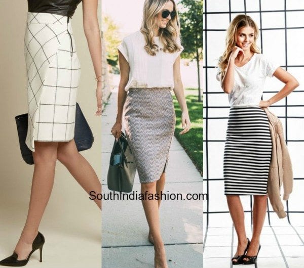 How to rock skirts at work?! South India Fashion